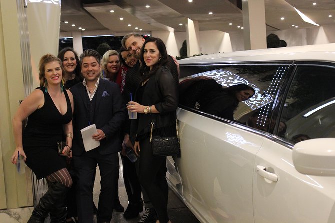 1.5-Hour Las Vegas Strip Limo Tour with Champagne and Photo Stops - Park MGM Burning Man Statue and New York-New York Bathtub