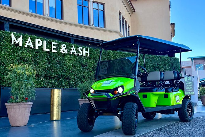 1.5 Hour Stretch Limo Golf Cart Tour, Ultimate Old Town Exploration - Scottsdale Arts District: galleries and the Thursday ArtWalk (7–9 pm)