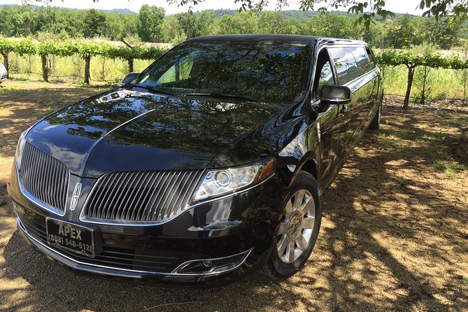 6-Hour Private Wine Country Tour of Napa in Lincoln MKT Limo (up to 8 people) - How a private limo wine tour works for up to 8