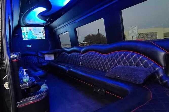 6hr | 12 Passenger Mercedes Limo Sprinter Bus - Key highlights at a glance
