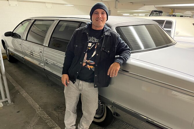 A Star is Torn funeral limo tour of LA - George Michael Restroom Stop and the Arrest Context