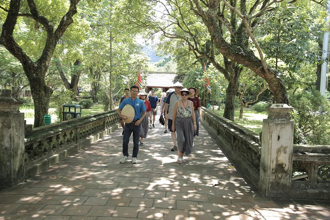 Amazing Luxury Hoa Lu Tam Coc 1 Day - Small Group Tour With Limousine bus - Tam Coc Sampan Ride: The Three-Cave Highlight