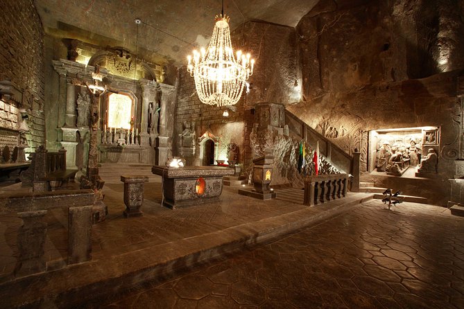 Auschwitz-Birkenau and Wieliczka Salt Mine Day Tour from Krakow with private car - Wieliczka Salt Mine: lunch break, guided route, and real stamina