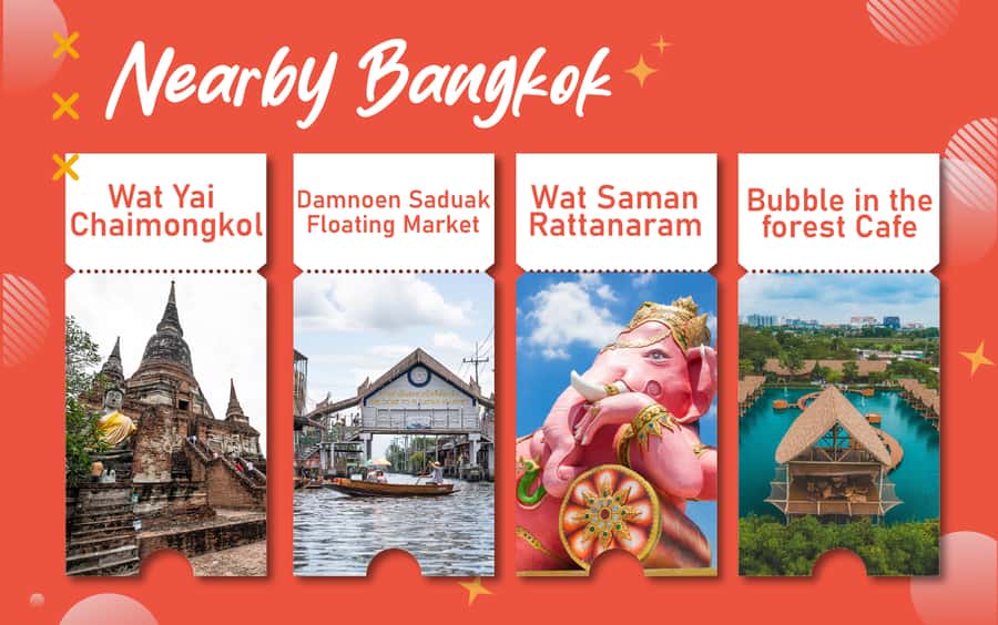 Bangkok and Nearby Private Car & Driver - Market and shopping choices: where the day can get loud (in a good way)