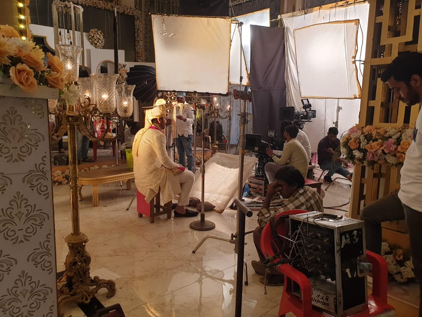 Bollywood Sightseeing and Celebrity Home Tour by Private Car - Hospital, jail, office, and bungalow sets: how stories get built
