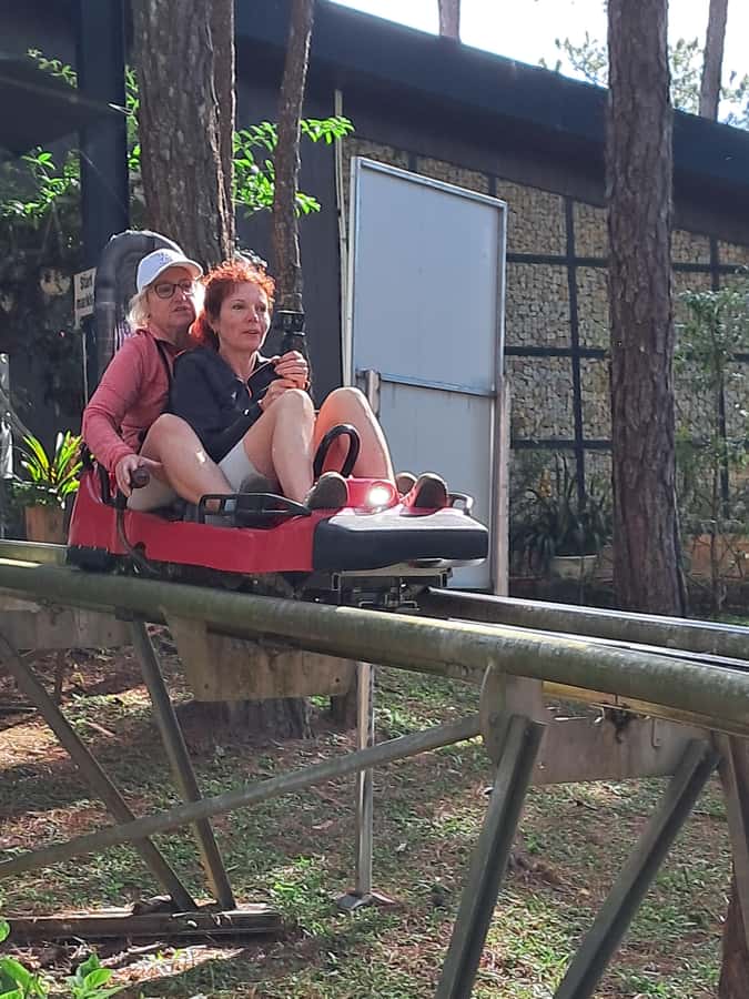 Dalat city tour by private car Combined train trip, Ziplines - Bao Dai King’s Summer Palace and Dalat Cathedral: Two Styles, One Afternoon