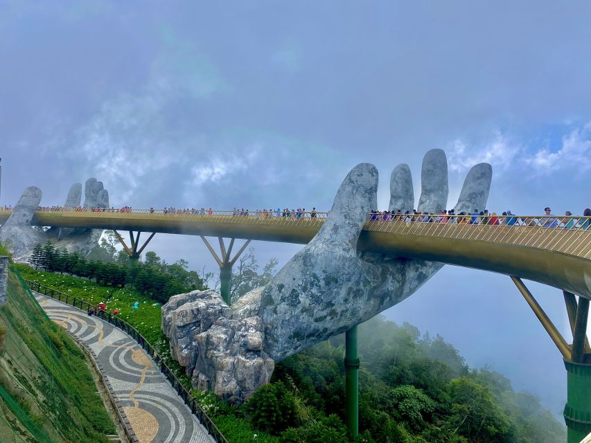 Danang: Golden Bridge by Private Car or Bus w hotel pickup - Making the most of your free time on Ba Na Hills