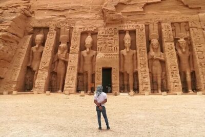 Day tour to Abu Simbel from Aswan by private car - Abu Simbel Temple Complex: colossal statues and carved rock