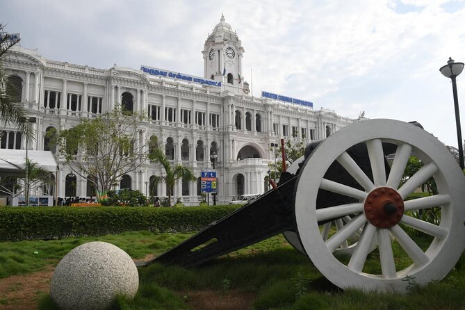 Explore Chennai Private Car Tour Experience - Chennai Central, Ripon Building, and the Madras High Court