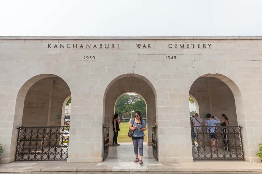 From Bangkok: Private Car Hire to Kanchanaburi Province - Kanchanaburi’s core WWII sites: cemetery, bridge, and the museum stops