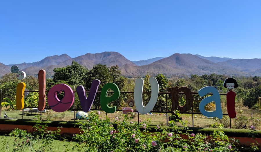 From Chiang Mai: Day Tour to Pai Highlights by Private Car - Santichon Village: China-influenced vibes and the Great Wall replica