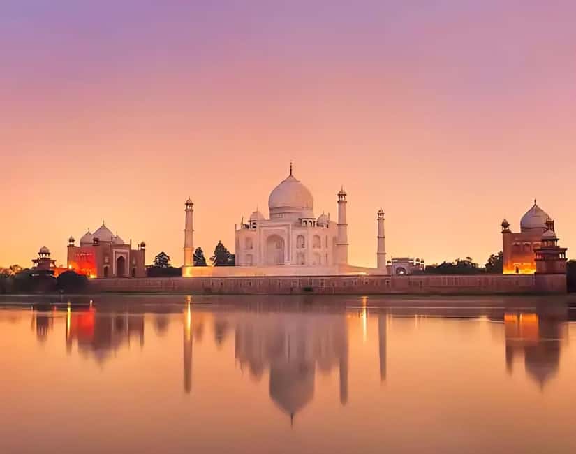 From Delhi: Taj Mahal & Agra Fort Luxury Tour with 5</em> Lunch – The real win: a private Agra day that doesn’t waste your time’ /><br />
This tour is built for one big goal: see the Taj Mahal and Agra Fort without the usual “Delhi to Agra chaos” eating your day. You get a premium, chauffeured vehicle and a private driver, so you’re not sharing a bus with strangers or playing schedule Tetris with a group departure.</p>
<p><p>You also get a guide for the monuments, which changes everything. The Taj Mahal can be jaw-dropping even if you read signs. With a guide, you start noticing details you’d otherwise miss—layout clues, design ideas, and the little visual tricks that make the Taj feel different from every angle. The same goes for Agra Fort: it’s not just walls and towers; it’s a whole lived-in world, and a good guide helps you see how it functioned.</p>
</p>
<p><p>One more practical benefit: the day is structured enough that you won’t wonder what happens next. You start with pickup, then Taj Mahal, then lunch, then Agra Fort, then Mehtab Bagh, then back to Delhi. Even if you’re tired of travel days that feel endless, this one gives you clear bookends.</p>
</p>
<h2 id="vip-taj-mahal-entry-what-to-expect-and-what-to-time">VIP Taj Mahal entry: what to expect and what to time</h2>
<p><img width="866" height="650" decoding="async" src=