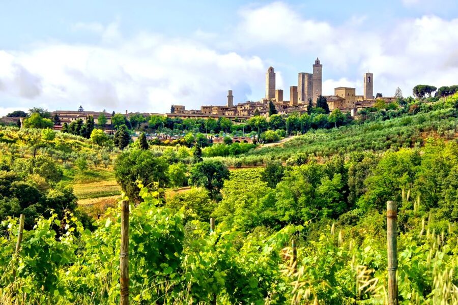 From Florence: Tuscany Day Trip with a Private Chauffeur - San Gimignano’s “Town of Fine Towers”: medieval streets in miniature