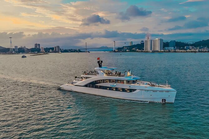 From Hanoi: Best Halong 5-Star Day Cruise, Buffet Lunch,Limousine - Ti Top Island: swim, sunbathe, or climb for the views