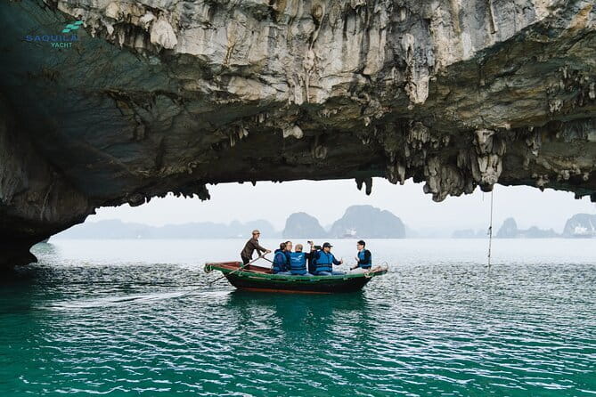 From Hanoi: Best Halong 5-Star Day Cruise, Buffet Lunch,Limousine - Lunch onboard: buffet/set menu with vegetarian always available