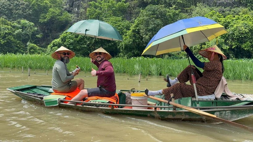 From Hanoi: Ninh Binh, Hoa Lu, Tam Coc, & Mua Cave Day-Trip - Tam Coc bamboo boats: “Halong Bay on land” in 90 minutes