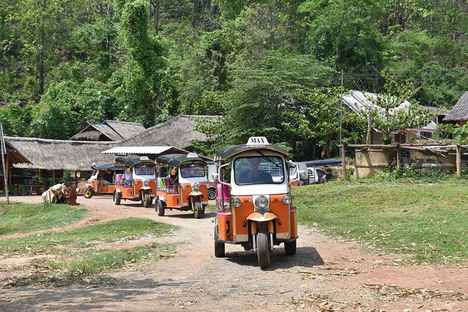 Full Day Chauffeur Driven Tuk Tuk Adventure in Chiang Mai including rafting - A small-group Mae Wang day on three wheels