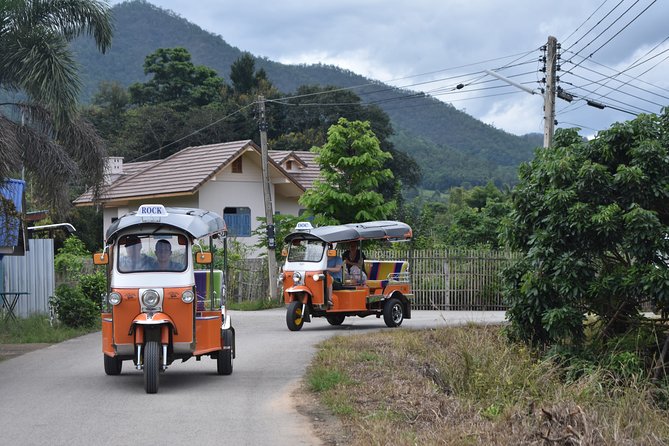 Full Day Chauffeur Driven Tuk Tuk Adventure in Chiang Mai including rafting - Remote temples, farms, and that big view moment
