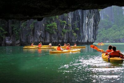 Full Day Halong Bay Luxury Limousine Bus & Buffet Lunch - Tuan Chau Port to Sung Sot Cave: the iconic limestone stop