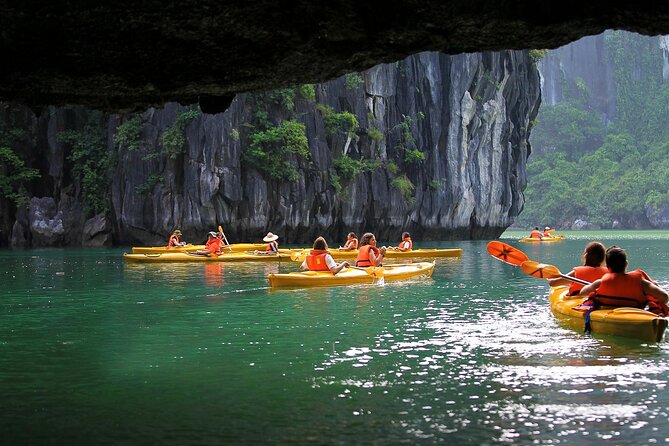 Full Day Halong Bay Luxury Limousine Bus & Buffet Lunch - Tuan Chau Port to Sung Sot Cave: the iconic limestone stop