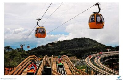 Golden Bridge- BaNa Hills & Marble Mountain By Private Car - Golden Bridge by cable car: Dream Stream to the French-influenced viewpoints