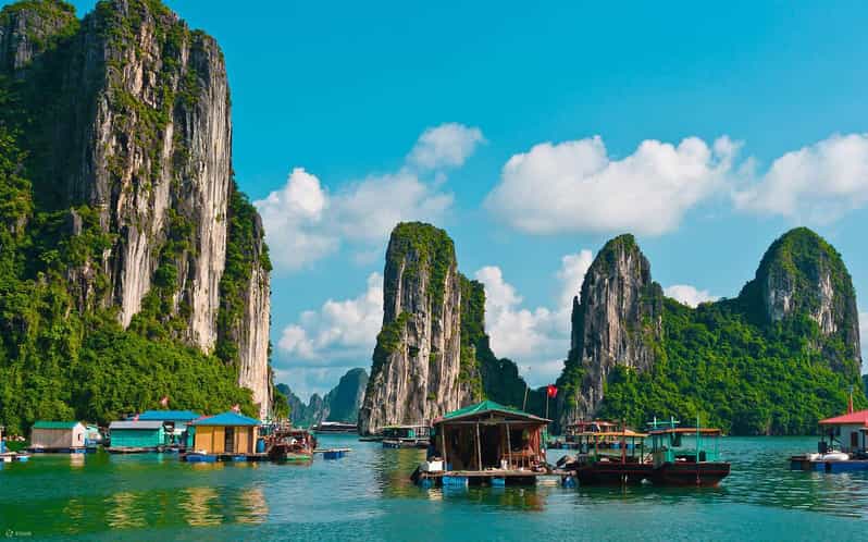 Ha Long Bay Cruise w/ Jacuzzi, Kayak & Limo from Hanoi - TiTop Island: swim first, climb second (if you’re up for it)
