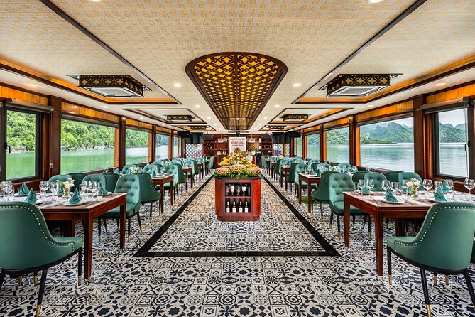 Halong bay 5star Cruise Day Trip: Buffet lunch & Limousine bus - The Ha Long Bay cruise: views you notice more when you’re not rushing