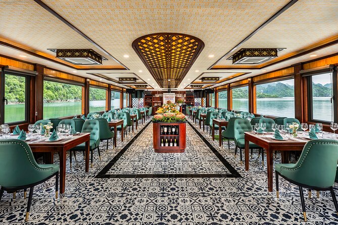 Halong bay Luxury Cruise Day Trip: Buffet lunch & Limousine bus - Kayaking as an optional add-on: worth it if you like close-up water views