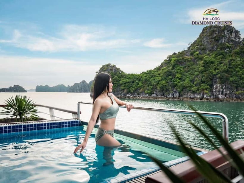Hanoi:Best 5-Star Ha Long 1 Day Tour with limousine transfer - Sunset party on the upper deck: tea, cakes, music, and time to breathe