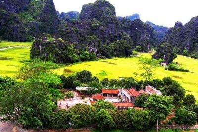 Hanoi - Hoa Lu - Tam Coc - Mua Cave - 1 Day Tour. By Luxury Limousine From Hanoi - Hoa Lu Ancient Capital: limestone power and what’s left today