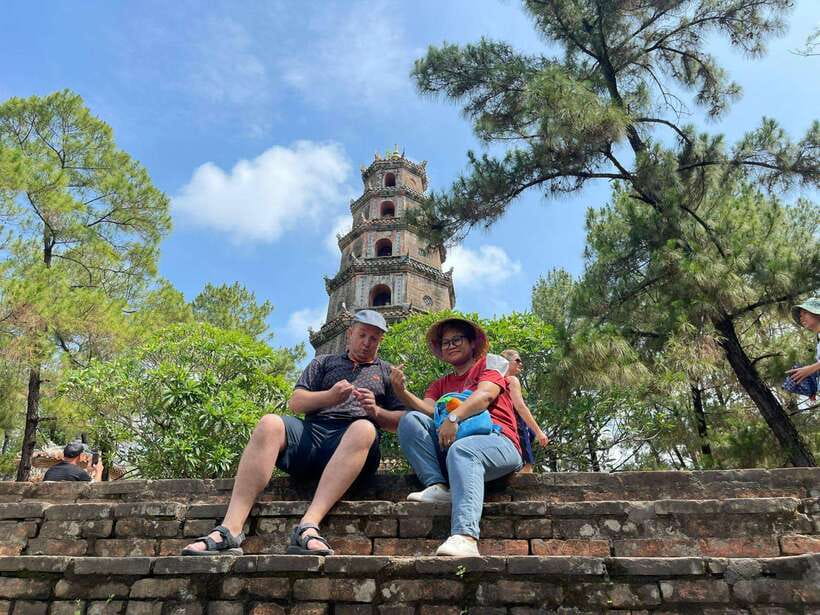 Hue: Royal Tombs & Pagoda Tour By Dragon Boat & Private Car - Minh Mang Tomb on Cam Khe Mountain: UNESCO and traditional form
