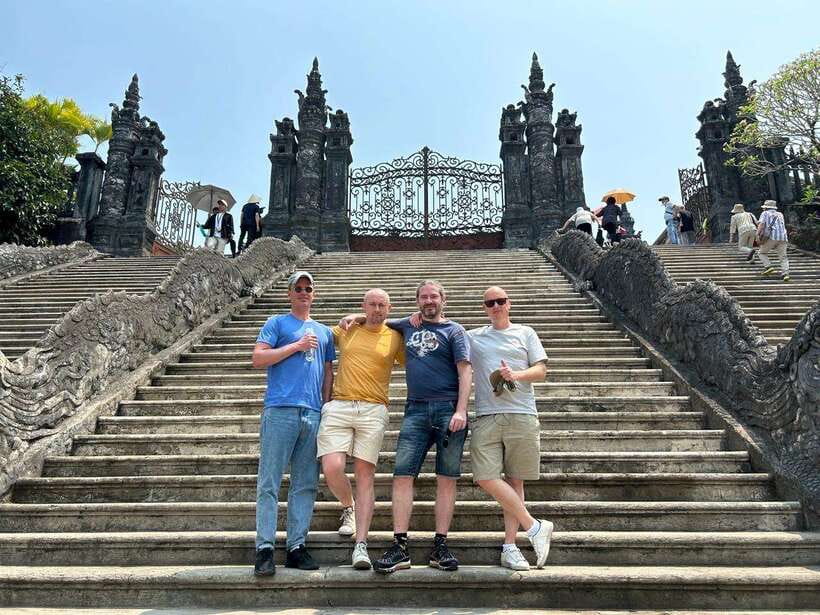 Hue: Royal Tombs & Pagoda Tour By Dragon Boat & Private Car - The rhythm of the tour: private car help and smart pacing