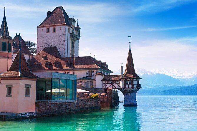 Interlaken: Private Car Tour to Swiss Villages, Capital & Castles - Interlaken first: park views and the Harder Kulm funicular
