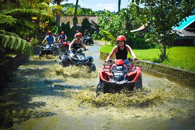KUBER ATV UBUD - Tunnel Waterfall Rice field Jungle w Private Car - Lunch and showers: reset after the dust