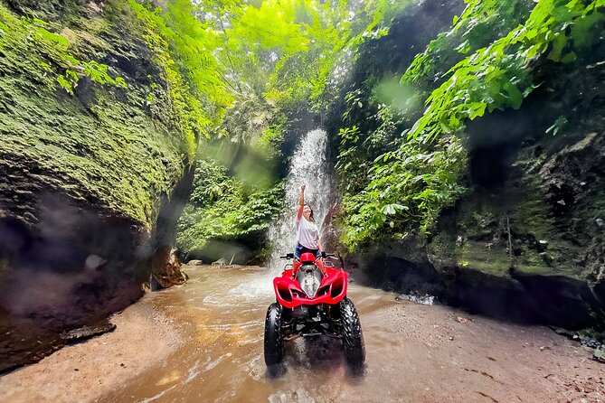 KUBER ATV UBUD - Tunnel Waterfall Rice field Jungle w Private Car - Best for thrill-seekers (and the right rider mindset)