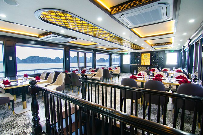 La Casta Cruise - Luxury Day Tour in Halong Bay (Expressway- Limousine) - Titop Island climb and swim time: get the panorama, then reset