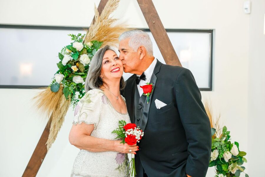 Las Vegas: Elvis Themed Wedding with Limousine - Little Vegas Chapel and the Arts District wedding vibe