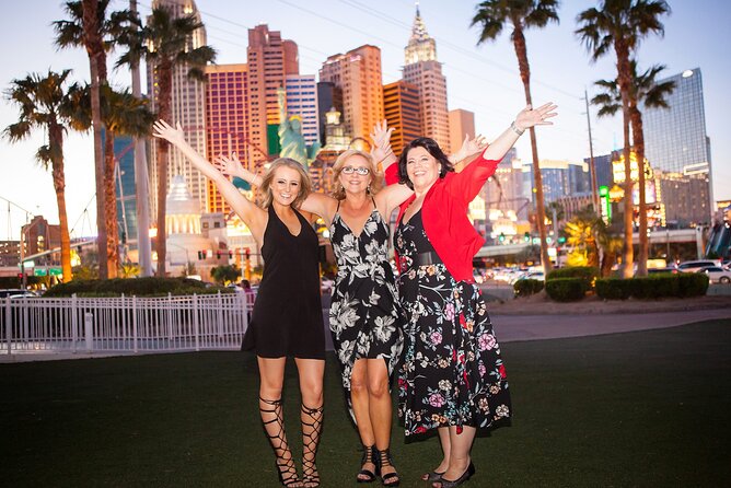 Las Vegas Strip by Super Stretch Limo with Personal Photographer - 2-hour night ride: Fremont Street and downtown views with more stop time