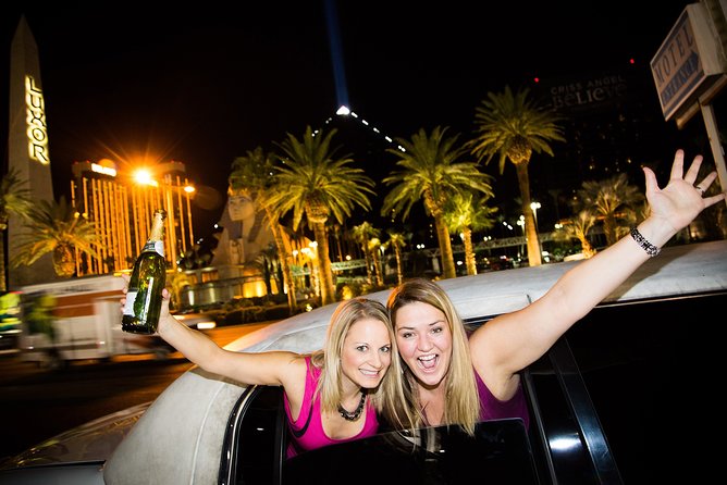 Las Vegas Strip by Super Stretch Limo with Personal Photographer - Price and value: why $599.99 per group can make sense