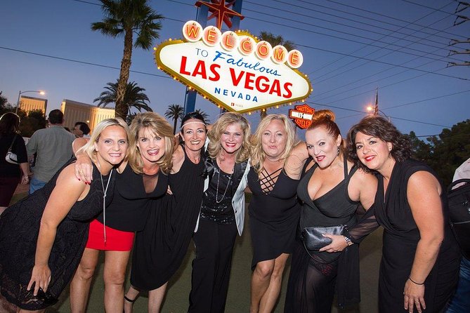 Las Vegas Strip by SUV Stretch Limo with Personal Photographer - Six-plus Strip stops, including the Welcome sign and New York-New York