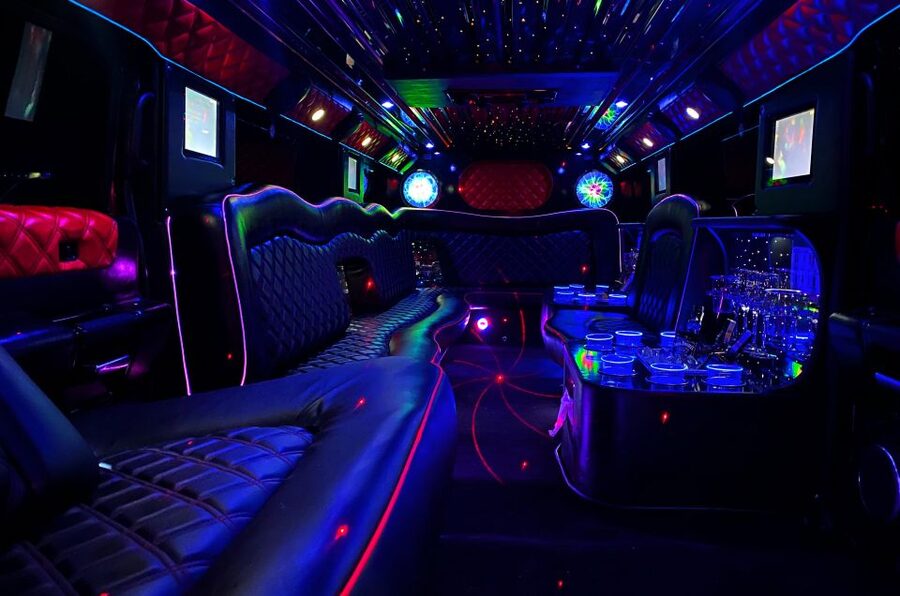 Long Hummer or Cadillac Limousine Party Ride - Pickup to limo seats: getting on board without wasting time