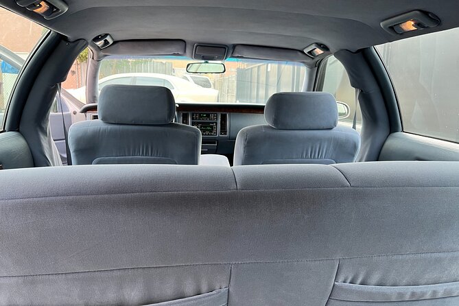 Manson Family Murders Funeral Limo Tour in LA - Riding in a Cadillac-style limo: comfort that changes the pace