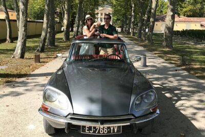 Médoc luxury wine tour aboard a Citroën DS Limousine Convertible - Margaux at Château Margaux: Finesse You Can Taste in One Stop