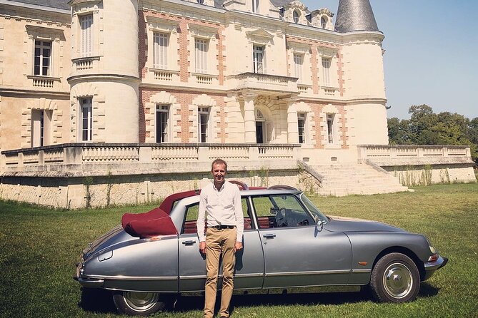 Médoc luxury wine tour aboard a Citroën DS Limousine Convertible - 1869 Château Lafite and the Reality of Pricey Bottles