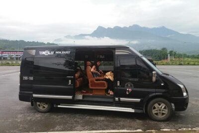 Morning Eco Sapa Bus limousine D-car 8-seat depart from Hanoi Old Quarter - The Arrival in Sapa Town (12:15–12:30): Why Door-to-Door Drop-Off Matters
