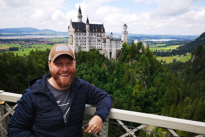 Munich private Car & Walking Tour incl. BMW World & River Surfers - Linderhof Castle gardens or Oberammergau Christmas shopping: pick your vibe