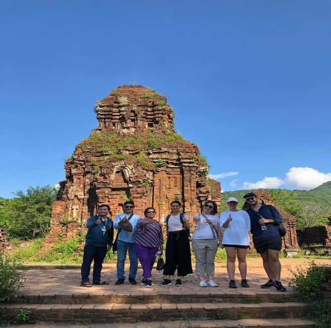 My Son Sanctuary by Private Car from Hoi An/ DaNang - Champa temple timeline: worship, fire, and brick restoration