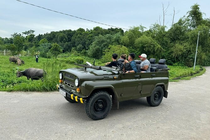 Ninh Binh Army Jeep see Highlight Start From Hanoi By Limousine - Open-Air Jeep Time: Your Moving Front-Row Seat to Rural Ninh Binh