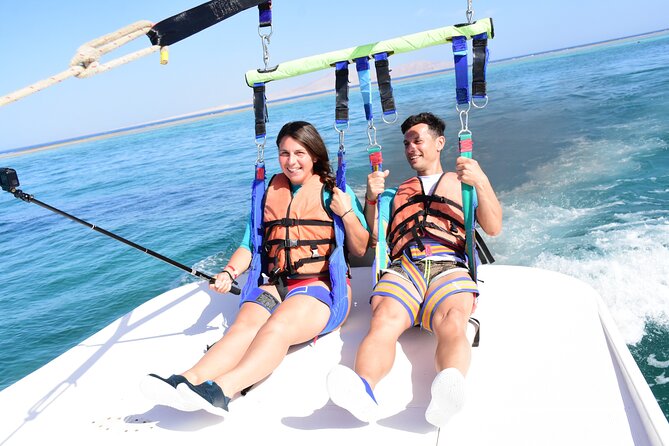 Parasailing Ride - Sharm El Sheikh, Single or Double, Private Car - From hotel door to Red Sea sky: how the day flows