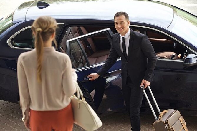 Pick-up from Hotel to Berlin Airport by Private Car - Mobile Ticket and a Smooth Check-In at the Curb